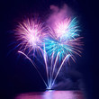Colorful fireworks