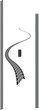 Tyre tread patterns, straight and wavy Tyre tread patterns, straight and wavy