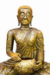 Isolated Holy golden Buddha
