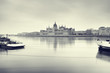 Gloomy image of Hungarian Parliament. Gloomy image of Hungarian Parliament.