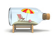 Illustration: Vacation in the bottle Vacation in the bottle