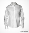 White man's shirt.Fashion concept