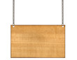 wooden board on white