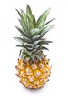 pineapples isolated on white