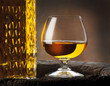 drink on old barrel