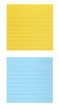 Photo: 2 lined sticky notes 2 lined sticky notes