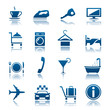 Hotel icon set
