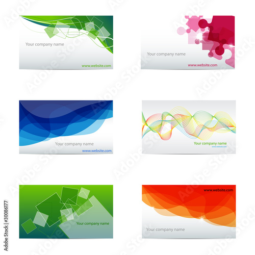 Vector: Business cards Business cards