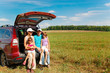Family car trip