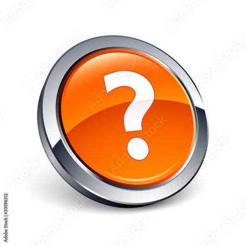 Vektor: icône bouton internet question icône bouton internet question