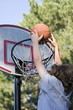 Foto: Boy playing basketball Boy playing basketball