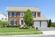 Front View Brick Single Family Home Suburban MD Front View Brick Single Family Home Suburban MD