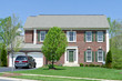 Front Brick Single Family House Home Suburban MD Front Brick Single Family House Home Suburban MD