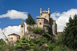 Saint Pierre castle and church, Aosta valley, Italy