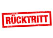 Rücktritt