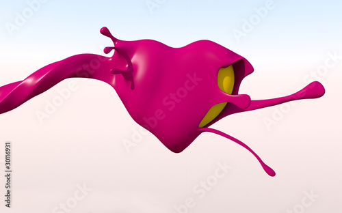 Illustration: Cuore dipinto Cuore dipinto