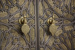 La porta del palazzo reale di Casablanca - Marocco La porta del palazzo reale di Casablanca - Marocco