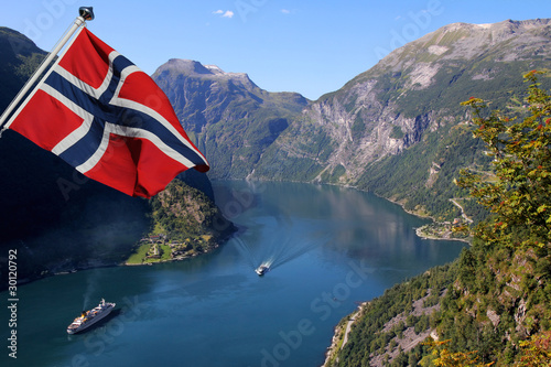 Photo: Geirangerfjord in Norway (Unesco World Heritage) Geirangerfjord in Norway (Unesco World Heritage)