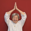 Senior Woman Doing Qigong 2