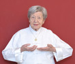 Senior Woman Doing Qigong 4
