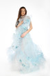 Romantic girl in the beautiful dress Romantic girl in the beautiful dress