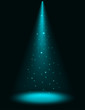 Photo en ligne au meilleur prix Abstract stage sparkling spotlight vector background.