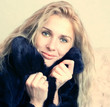 portrait of a beautiful lady in fur portrait of a beautiful lady in fur