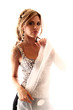 Photo: young women on white young women on white
