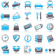 transportation Blue Icon