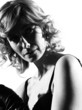 stylish silhouette woman