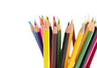 A bunch of color pencils A bunch of color pencils