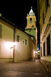 Bratislava street at night Bratislava street at night