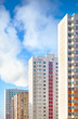 New apartment buildings