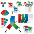 RGB coloring set