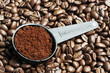 Ground Coffee in Measurement Spoon