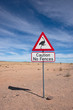 Ostrich crossing