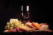 fromage, vin et pain