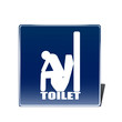 Toilet sign VECTOR