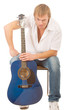 young man with a guitar