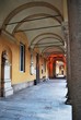 Courtyard and arcade in famous Pavia university, Lombardy, Italy Courtyard and arcade in famous Pavia university, Lombardy, Italy