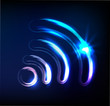 wireless sign, vector