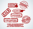 Set of stamps for your eshop