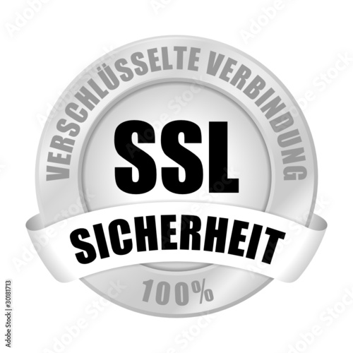 Vektor: button light v2 ssl 100% sicherheit I button light v2 ssl 100% sicherheit I