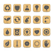 Ökologie Buttons