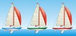 Yachts vector