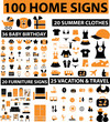 100 home signs