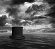 Top hat at sea