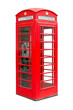 traditional British public phonebox