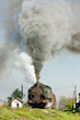 steam freight train, Durdevik, Bosnia and Hercegovina