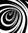 Abstract black and white spiral Abstract black and white spiral